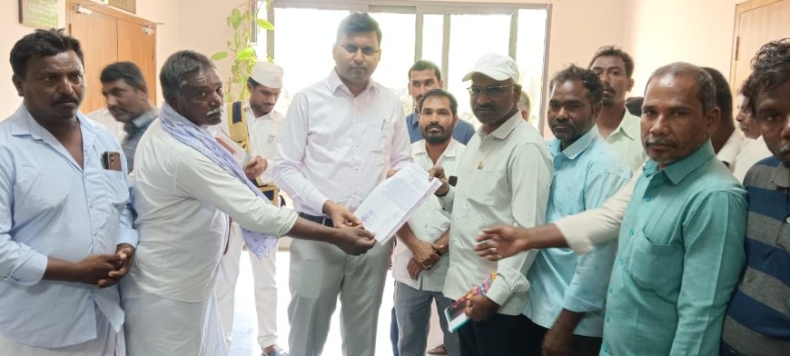 అగ్ని ప్రమాదంలో నష్టపోయిన రైతులను ఆదుకోవాలి. సిపిఎం డిమాండ్ 