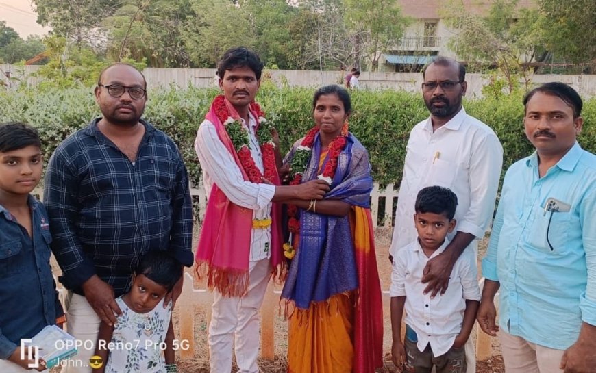 జర్నలిస్ట్ తిరుమల్ దంపతులకు పెళ్లిరోజు శుభాకాంక్షలు తెలియజేసిన డిజెఎఫ్ అధ్యక్షులు కాషాపోగు జాన్ 