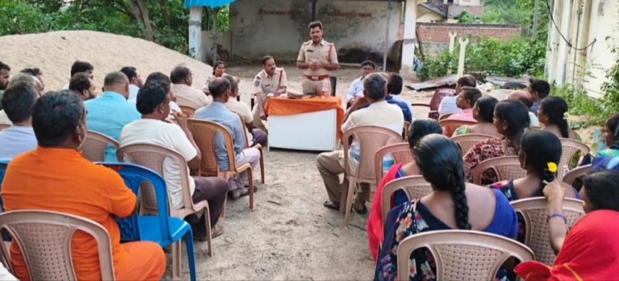 ఒక్క సీసీ కెమెరా 100 మంది పోలీసులతో సమానం సిఐ రఘువీర్ రెడ్డి
