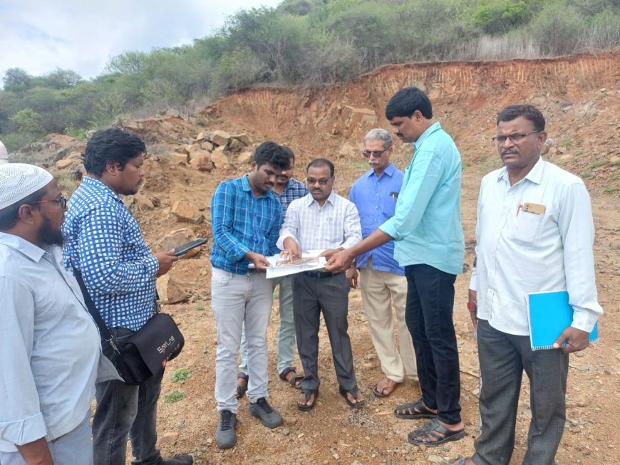 కొంగర మల్లయ్య గట్టు మైనింగ్ పై విచారణ చేపట్టిన ఉన్నత అధికారులు