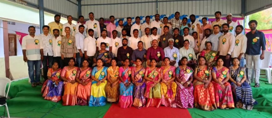 ఘనంగా పూర్వ విద్యార్థుల సమ్మేళనం