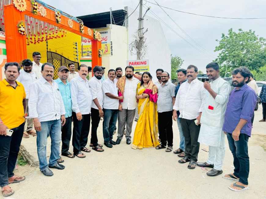 స్టేట్ ఫైనాన్స్ కమిషన్  మెంబర్ సుధీర్ రెడ్డి వివాహ వార్షికోత్సవ వేడుకలు