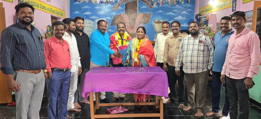 రెవ. తలకప్పల దయాకర్ సువార్త దంపతులకు 29వ వివాహాది శుభాకాంక్షలు