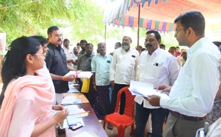 గ్రామస్థాయిలో భూ సమస్యలు పరిష్కారానికి భూభారతి కీలకం కలెక్టర్.