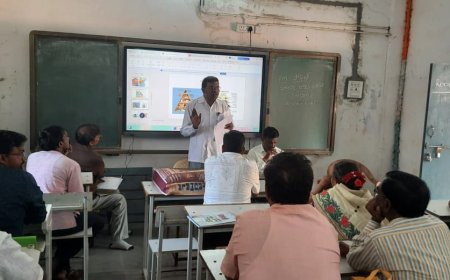 పాఠశాలలో మధ్యాహ్న భోజనం సంబంధించిన శిక్షణ కార్యక్రమం 