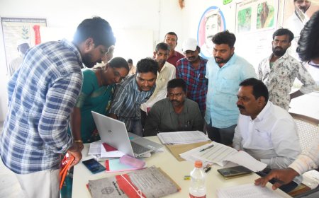 భూ భారతి చట్టంతో రైతుల భూ సమస్యలు పరిష్కారం జిల్లా అదనపు కలెక్టర్ లక్ష్మీనారాయణ