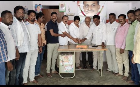 చర్ల మండల కాంగ్రెస్ పార్టీ ఆధ్వర్యంలో రాహుల్ గాంధీ పుట్టిన రోజు వేడుకలు