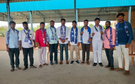 అడ్డగూడూరు మండల బహుజన సమాజ్ పార్టీ అధ్యక్షుడిగా వంశీ,ప్రధాన కార్యదర్శిగా చంటి ఎన్నిక