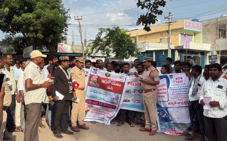 **డ్రగ్స్ మరియు గంజాయి రహిత సమాజం కోసం కృషి""సీఐ నరసింహారావు నూతనకల్ పిఎస్*