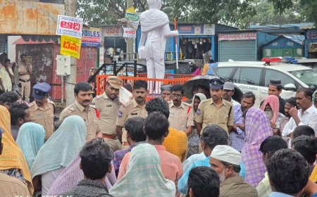నేరాల నిర్మూలనకై, శాంతి భద్రతల  పరిరక్షణ  కొరకే కమ్యూనిటీ కాంటాక్ట్ ప్రోగ్రాం: ఆలంపూర్ సీఐ రవి బాబు