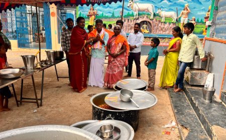 -శ్రీ కృష్ణ స్వామి దేవస్థానంనందు అన్నదాన కార్యక్రమం