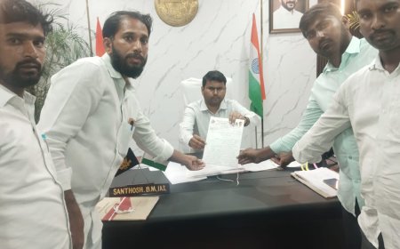 ఐజ మండల శ్రీకృష్ణవేణి ప్రైవేట్ స్కూల్స్ అనుమతి ని రద్దు చేయాలి