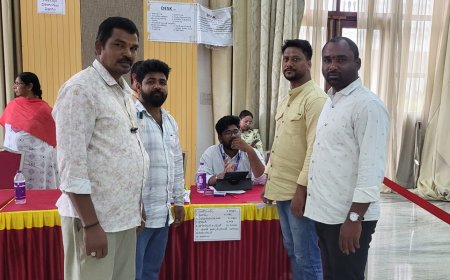 జవహర్ నగర్ మున్సిపల్ కార్పొరేషన్ మేడ్చల్ మల్కాజ్గిరి జిల్లా బీజేవైఎం నాయకుల ఆధ్వర్యంలో ప్రజా వాణి లో ప్లే గ్రౌండ్ విషయం లో కంప్లైంట్