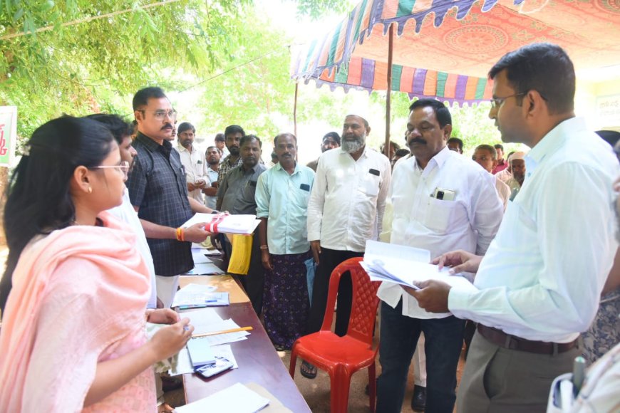 గ్రామస్థాయిలో భూ సమస్యలు పరిష్కారానికి భూభారతి కీలకం కలెక్టర్.