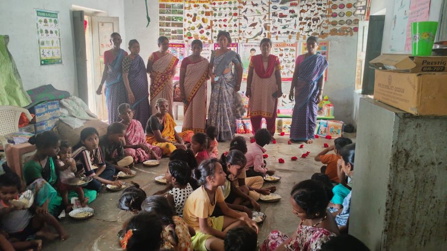 చాగాపురం గ్రామంలో అమ్మ మాట అంగన్వాడి బాట 