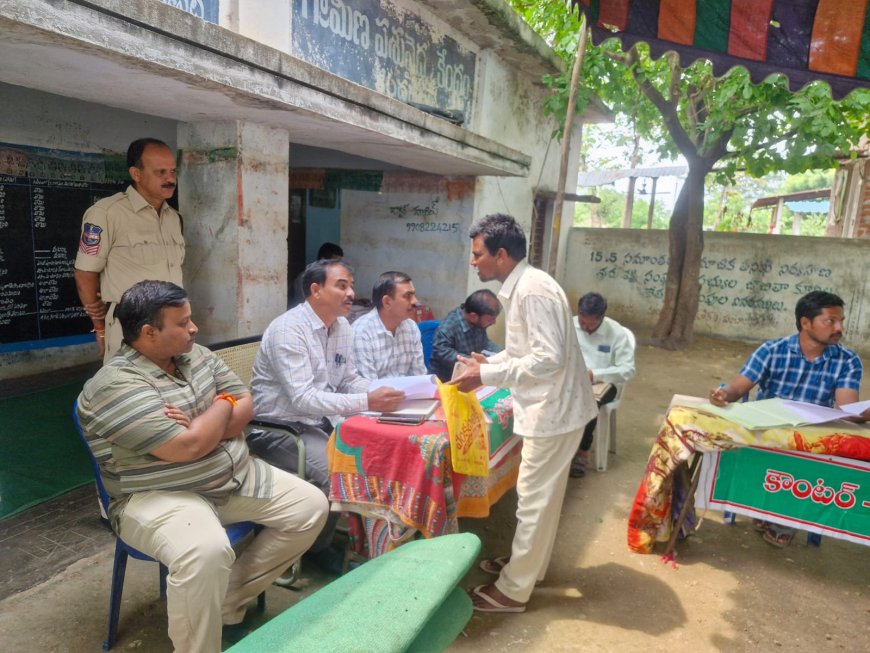 భూభారతి పై అవగాహన సదస్సులు