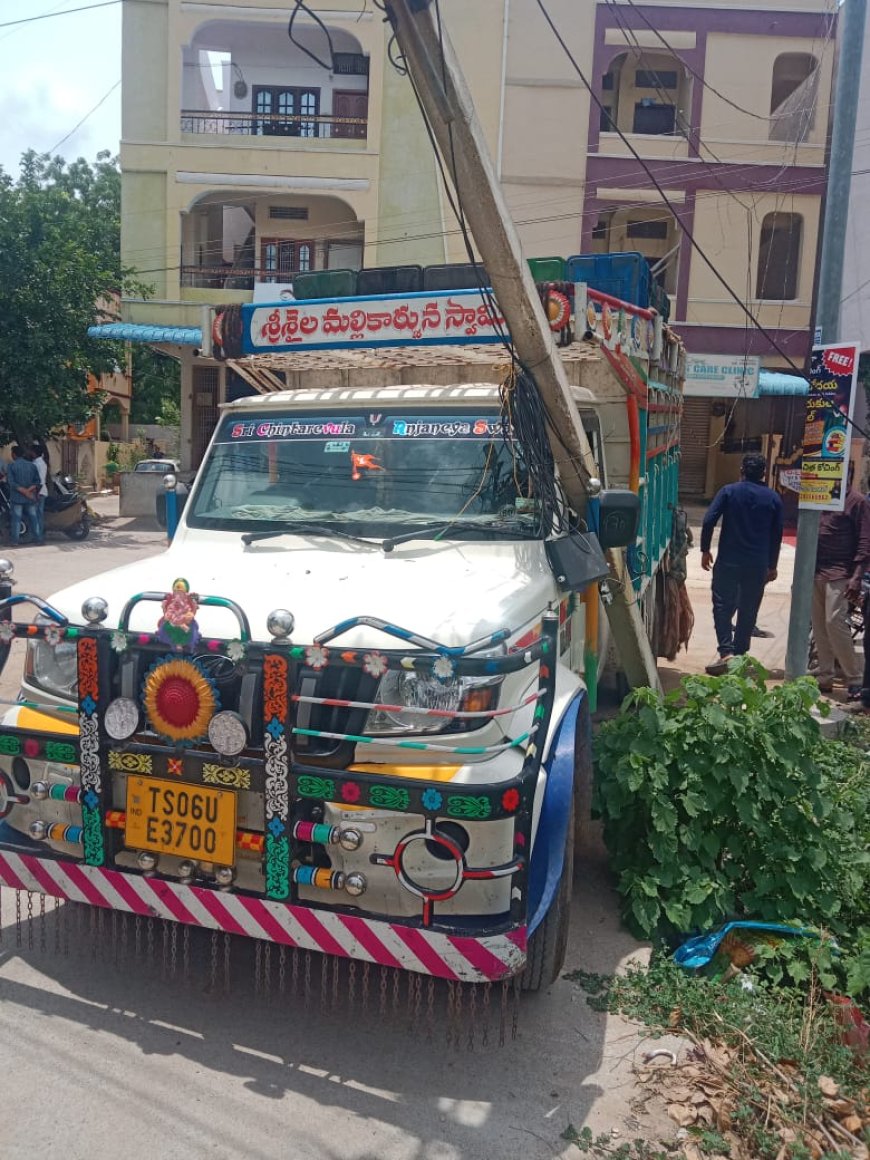 తృటిలో తప్పిన ప్రమాదం