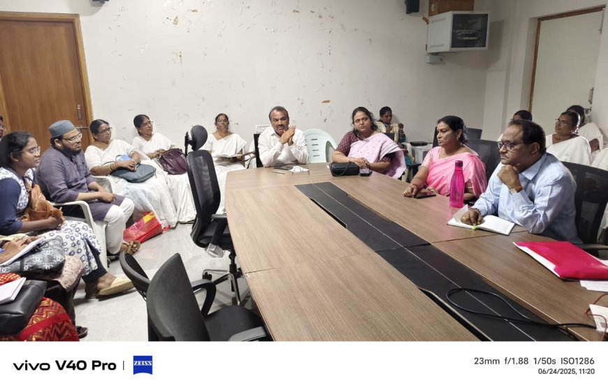 ఆయుష్మాన్ ఆరోగ్య మందిర్ ల యందు MLHP వైద్య సిబ్బది ప్రతి ఒక్కరు సమయపాలన పాటించాలి :- డి యం హెచ్ ఓ డాక్టర్ SK సిద్దప్ప