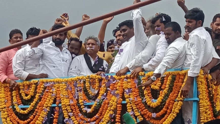 చౌళ్ళరామారం గ్రామంలో అంబేద్కర్ విగ్రహావిష్కరణ చేసిన మందకృష్ణ మాదిగ