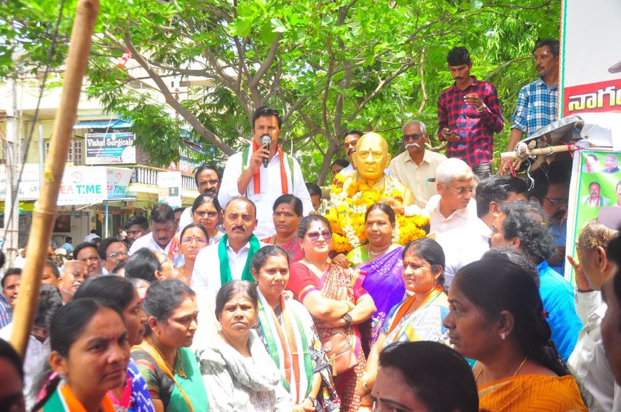 భారతరత్న శ్రీ పీవీ నరసింహారావు 104వ జన్మదిన వేడుకలు ఘనంగా""ముఖ్యఅతిథిగా శ్రీ డాక్టర్ తుమ్మల యుగంధర్