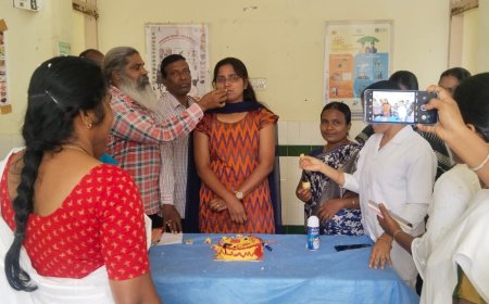 నెలవారి సమీక్ష సమావేశం డాక్టర్ రాధిక