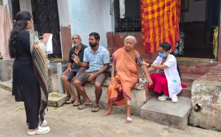 రెల్లివలసలో అగ్రిఫీల్డ్స్ ఉచిత ఆరోగ్య శిబిరం మరియు పాఠశాల క్రీడా దినోత్సవాన్ని నిర్వహిస్తుంది