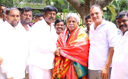 ఎమ్మార్పీఎస్ వ్యవస్థాపకులు పద్మశ్రీ అవార్డు గ్రహీత మందకృష్ణ మాదిగకు జన్మదిన శుభాకాంక్షలు తెలిపిన ఉప్పల్ ఎమ్మెల్యే బండారి లక్ష్మారెడ్డి