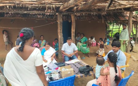 బట్టి గూడెం గ్రామంలో హెల్త్ క్యాంపు