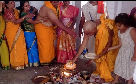 మల్దకల్ లో పవమాన హోమం