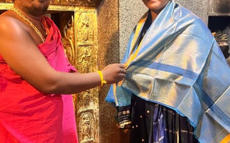 స్వయంభు శ్రీకృష్ణ స్వామిని  దర్శించుకున్న న్యాయమూర్తి