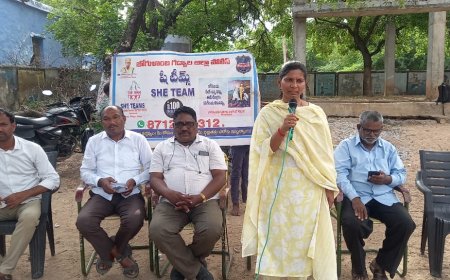 రామాపురం జడ్.పి.హెచ్.ఎస్ పాఠశాలలో షీ టీమ్స్ అవగాహన కార్యక్రమం