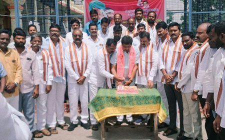 ఘనంగా మాజీ మంత్రి గుంతకండ్ల జగదీష్ రెడ్డి జన్మదిన వేడుకలు