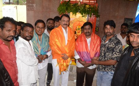 చైతన్యపురి బొడ్రాయి పండుగకు ఎమ్మెల్యే దేవిరెడ్డి సుధీర్ రెడ్డిని కాలనీవాసులు ఆహ్వానించారు