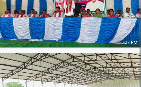 విస్తృత స్థాయి సమావేశంలో పాల్గొన్న బీరం హర్షవర్ధన్ రెడ్డి