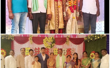 చెన మోని  వారి కళ్యాణానికి హాజరైన స్నేహితులు