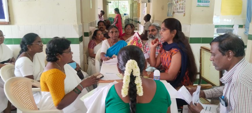 నెలవారి సమీక్ష సమావేశం డాక్టర్ రాధిక