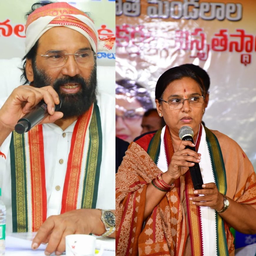 జిల్లా అధికార యంత్రాంగం అంతా అప్రమత్తంగా ఉండాలి"మంత్రి ఉత్తమ్ ఎమ్మెల్యే పద్మావతి