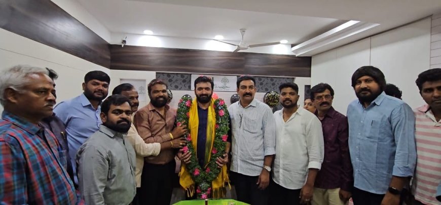 ఎన్ఆర్ఐ  ప్రాజెక్ట్స్  చైర్మన్ & మేనేజింగ్ డైరెక్టర్ నంబూరి రవి జన్మదిన వేడుకలు అంగరంగ వైభవం నిర్వహించారు