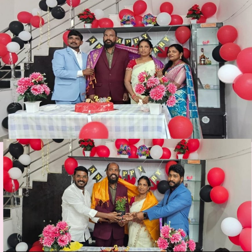 ఆర్.ఎన్.కె.కె మేనేజింగ్ డైరెక్టర్ జమ్ముల రవి సంతోషల వివాహ వేడుకలు ఘనంగా నిర్వహించారు.