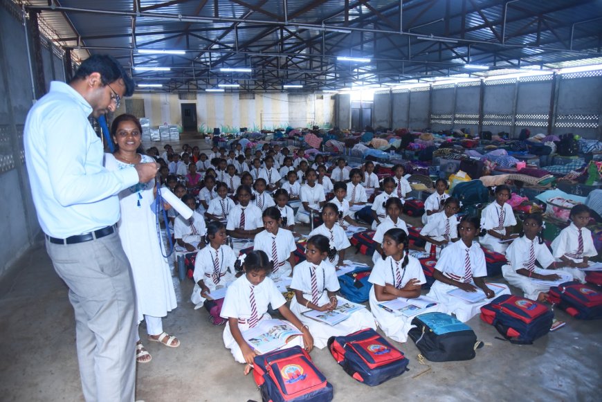 ప్రభుత్వ పాఠశాల విద్యార్థుల కు ఉత్తమమైన భవిష్యత్తు అందించేందుకు ప్రభుత్వం