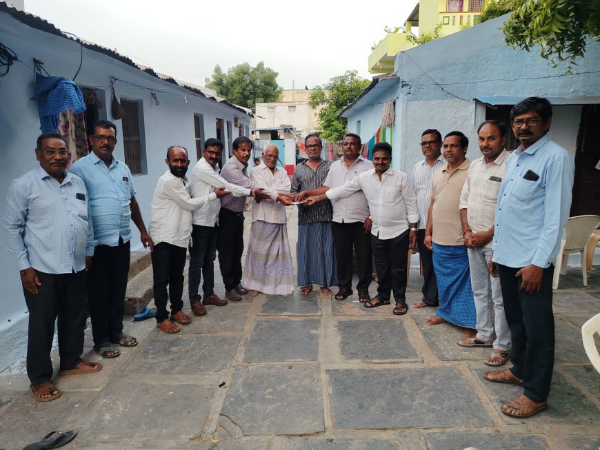 తన గురువుకు ఆర్థిక సాయం చేసిన డాక్టర్ స్నేహితులు