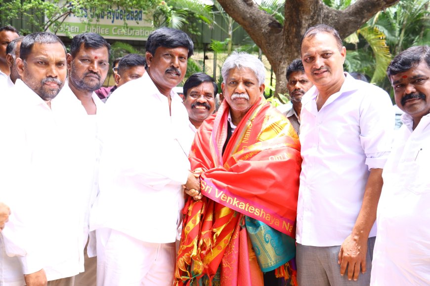 ఎమ్మార్పీఎస్ వ్యవస్థాపకులు పద్మశ్రీ అవార్డు గ్రహీత మందకృష్ణ మాదిగకు జన్మదిన శుభాకాంక్షలు తెలిపిన ఉప్పల్ ఎమ్మెల్యే బండారి లక్ష్మారెడ్డి