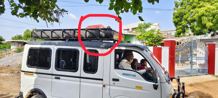 ప్రజలు ప్రయాణించే ఏ వాహనంలో అయినా పెట్రోల్ డీజిల్ గ్యాస్ లాంటి వాయుపదార్థాలు తరలించరాదని ప్రభుత్వం నిషేధం