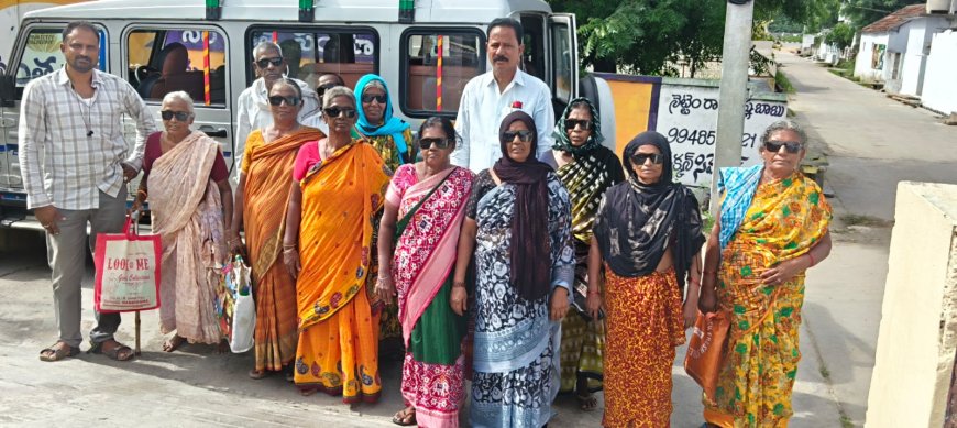 జయప్రద ఫౌండేషన్ చైర్మన్ శ్రీ తొండపు జనార్దన్ ఆధ్వర్యంలో ఉచిత నేత్ర వైద్య శిబిరం""సుమారు 80 మందికి ఆపరేషన్లు
