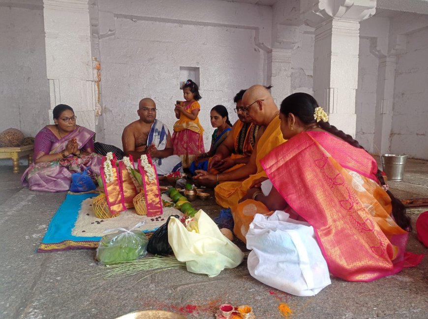మల్దకల్ లో పవమాన హోమం