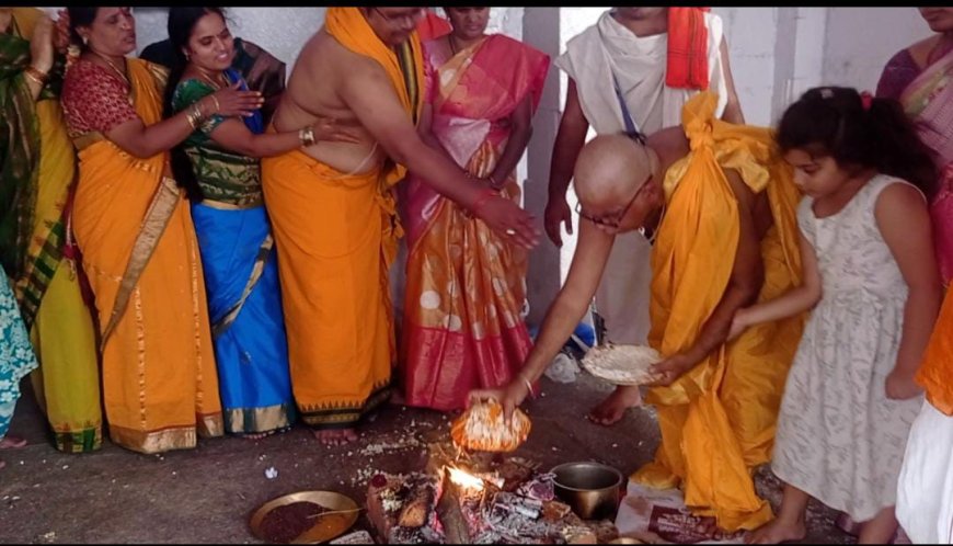 మల్దకల్ లో పవమాన హోమం