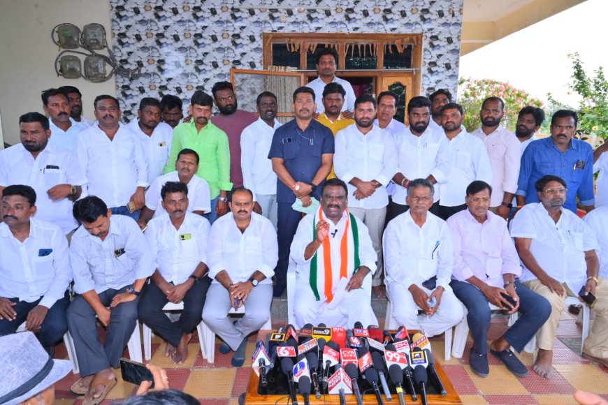 కాంగ్రెస్ శ్రేణులకు కృతజ్ఞతలు ఎమ్మెల్యే సామెల్
