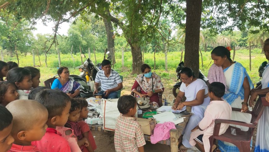 బూరుగుపాడు గ్రామంలో వైద్య శిబిరం