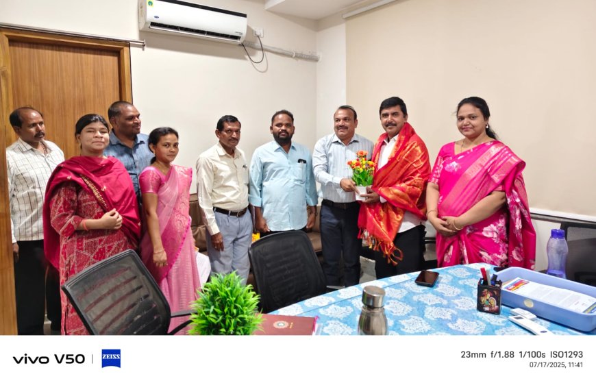 జోగులాంబ గద్వాల జిల్లాను సందర్శించిన స్టేట్ సీజనల్ వ్యాధుల మానిటరింగ్ అధికారి
