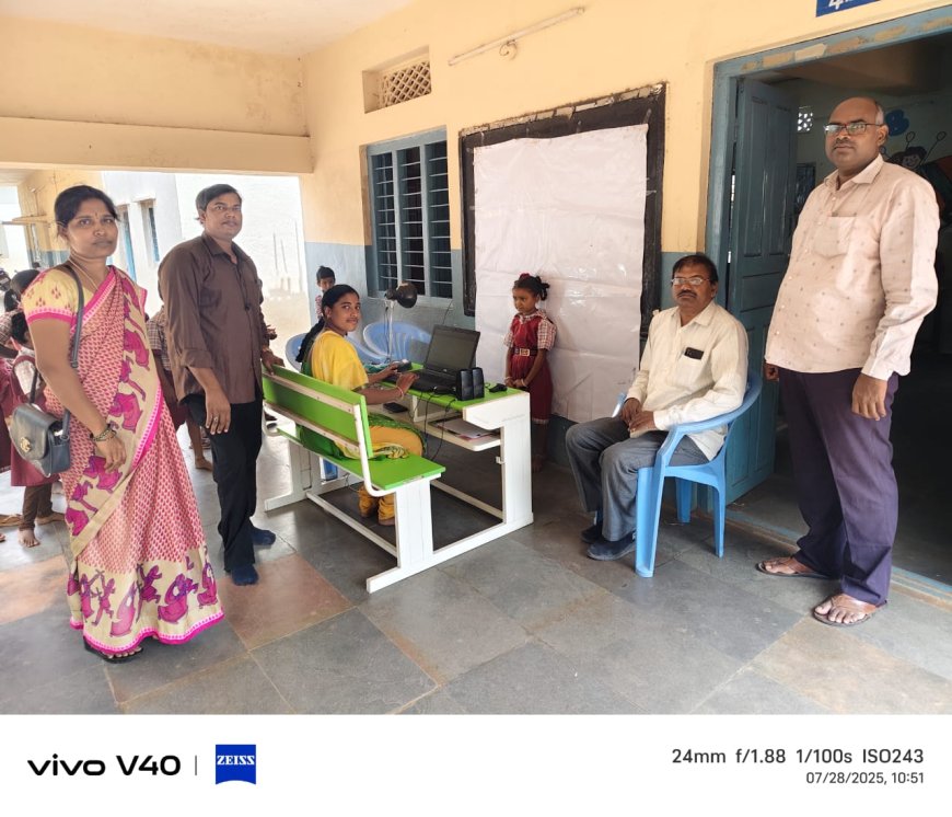 ఎర్రవల్లి మండలం నందు AADHAR  సెంటర్ ప్రారంభం